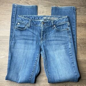 GAP Factory Women’s Curvy Straight Fit Blue Jeans, size 2